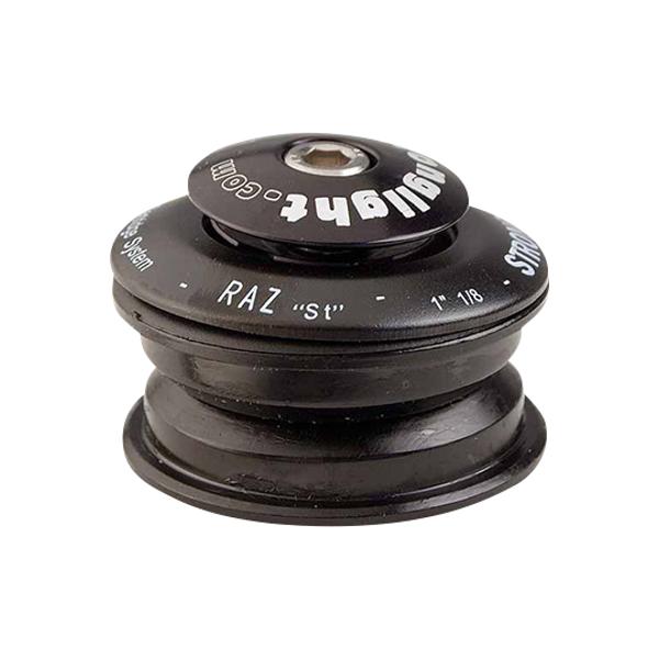 JEU DIRECTION VELO SEMI INTEGRE 1''1 / 8 44MM BILLE STRONG RAZ ACIER NOIR