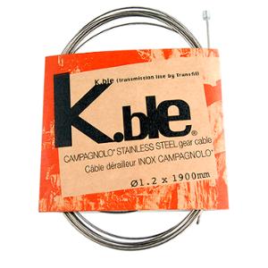 CABLE -DERAILLEUR-  S STEEL TRANSFIL Ø1.2mm L1.90m COMPATABLE CAMPAGNOLO (BOX x 25)