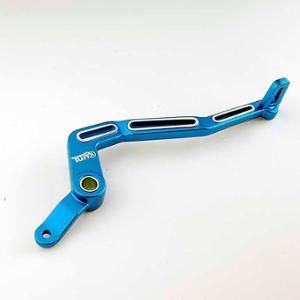 BREAK PEDAL MOTO 50cc TUN'R FOR XLIMIT/AM6 ALU LIGHTY BLUE