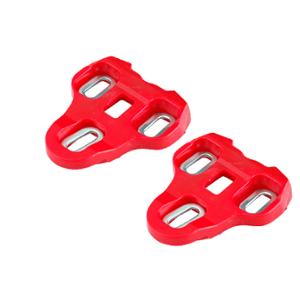 PEDAL CLEAT ROAD ROTO TYPE LOOK KEO MOBILE 9° RED WITH SCREWS (PAIR)