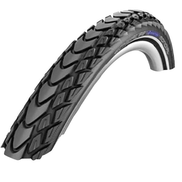 PNEU VTC / URBAIN 700X28C - 28X1 5 / 8X 1 1 / 8 TR SCHWALBE MARATHON TT NOIR (28-622) VAE / EBIKE