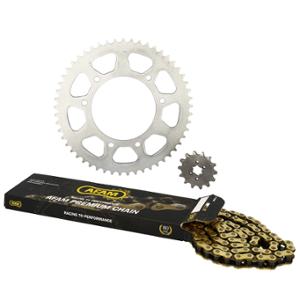 CHAIN KIT AFAM FOR DERBI SENDA SM/R DRD PRO/RACING 420 14/53 (ORIGIN) D102 FIX 3X2