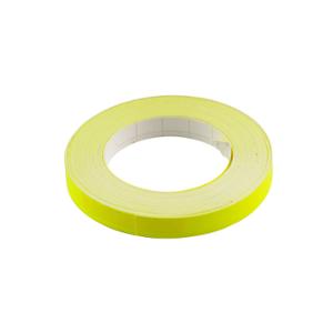 AUTOCOLLANT LISERET FLUO JAUNE 9MM (10M) POUR JANTE / CARROSSERIE