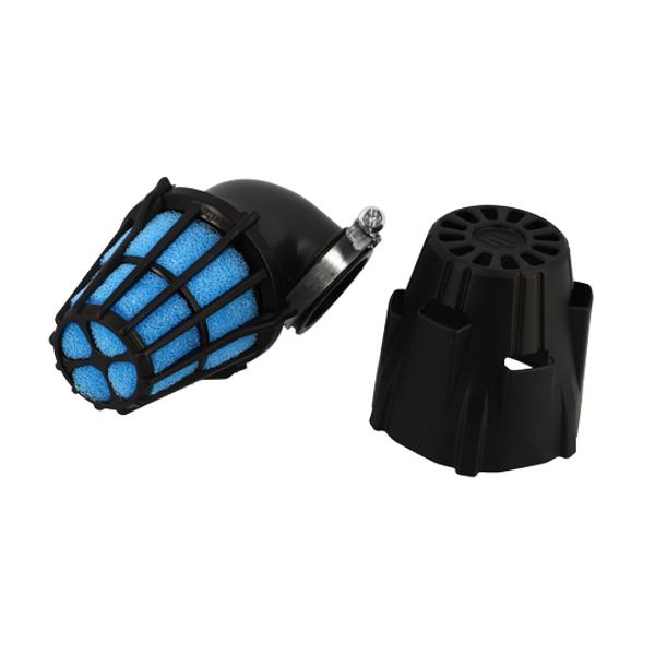 AIR FILTER POLINI AIR BOX WATERTIGHT ANGLED 90° Ø37 (PHVA)  -203.0094-