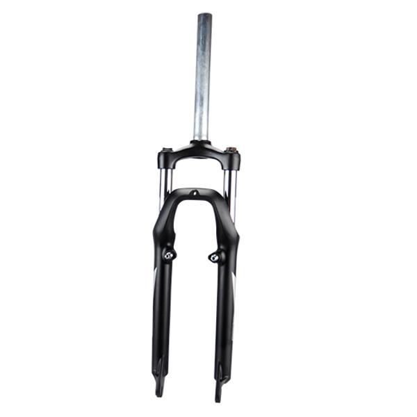 FORK MTB 26"" ZOOM ZXD BLACK 1""1/8 AHEAD SET ALU ADJUSTABLE DISP80 mm V-BRAKE/DISC FIX STD"