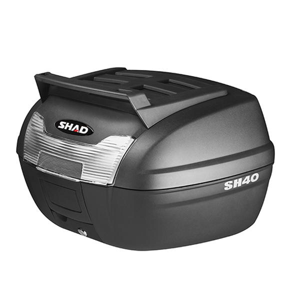 TOP CASE SHAD 40L CARGO BLACK ( CAPACITY 2 HELMET - JET+FULL )