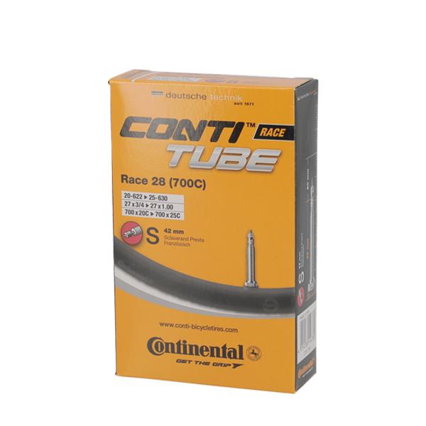 CHAMBRE A AIR VELO 700C (18 / 25-622 / 630) VP 42 MM CONTINENTAL CONTI TUBE