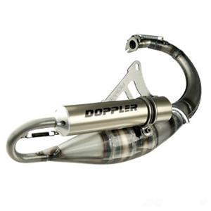 EXHAUST SCOOTER  DOPPLER RR7 FOR NITRO/AEROX/MACH G/JOG R/OV&TO/NEOS SILENCER TITANIUM