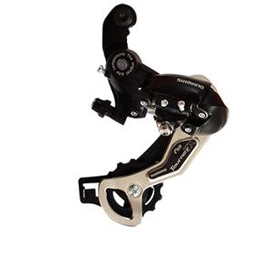 DERAILLEUR VTT AR SHIMANO TY300 TOURNEY 6 / 7V MEGARANGE A VISSER