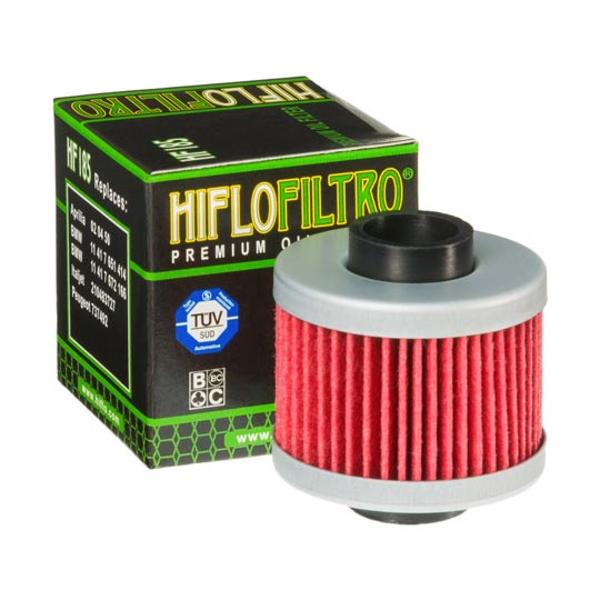 FILTRE A HUILE MAXI SCOOTER HIFLOFILTRO HF185 ADAPT. 125 SATELIS / JETFORCE / ELYSEO / ELYSTAR