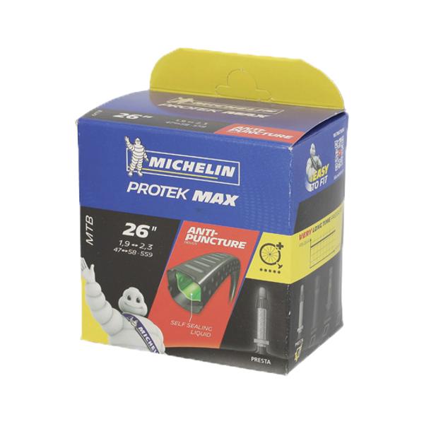 BICYCLE INNER TUBE 26" X 1.85-2.40 (47/61-559) VP MICHELIN PROTEK MAX C4