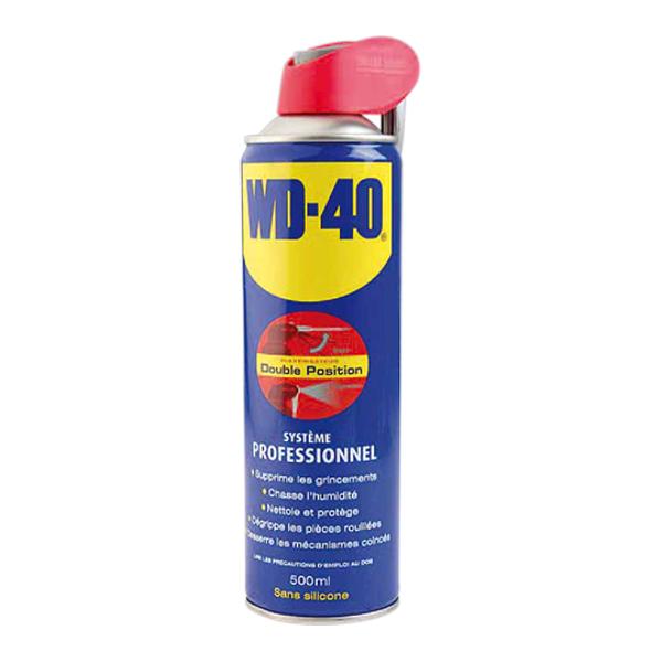 HUILE / LUBRIFIANT MULTIFONCTION WD40 500ML 5 EN 1 (AEROSOL) JET DOUBLE POSITION