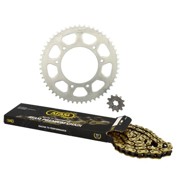 CHAIN KIT AFAM FOR DERBI SENDA SM/R XRACE/XTREME 06->10/RCR/SMT 03->07 420 11X53 D105