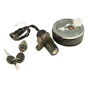 IGNITION SWITCH & KEYS MOTO 50cc TEKNIX FOR RS50 06->10/GPR 06->11 + PETROL CAP AND LOCK