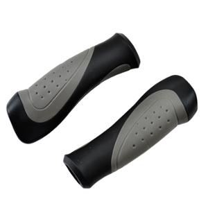 GRIPS BICYCLE COMFORT GEL BLACK/GREY 130mm (PAIR)