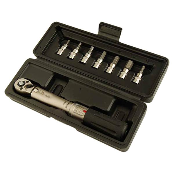 CLE DYNAMOMETRIQUE EMBOUT CLE ALLEN / TORX 2-24 Nm (COFFRET)