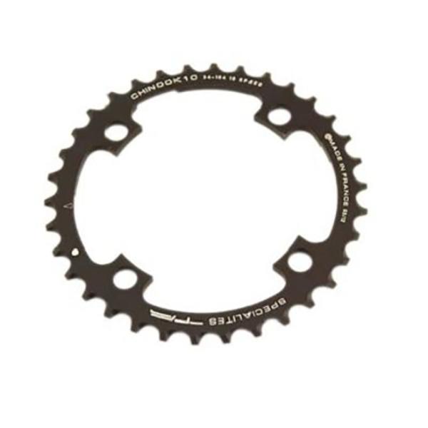 PLATEAU VTT DOUBLE / TRIPLE DIAM 104 34DTS NOIR 4 BRANCHES CHINOOK11 TA (2 / 3X10 / 11V)