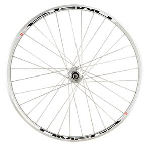 ROUE PISTE / FIXIE 700 AR ECROU AXE PLEIN JANTE ARGENT MACH1 OMEGA. MOYEU MICHE PRIMATO