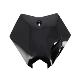 FORK HEAD -GEARED 50cc/MOTORCYCLE/MOPED TUN'R* CROSS N° PLATE TYPE KTM BLACK