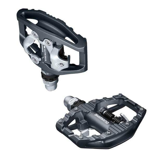 Pédales vélo mixtes Shimano PD-EH500 - Uilisation avec ou