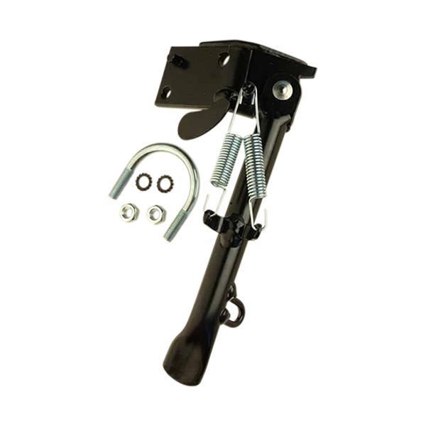 BEQUILLE SCOOTER LATERALE BUZZETTI ADAPT. PEUGEOT KISBEE / STREETZONE 2T ET 4T 12 POUCES NOI