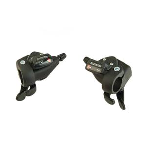 HANDLE MTB RAPID. PUSH-PULL  6X3V. COMPATIBLE SHIMANO BLACK (PAIR)