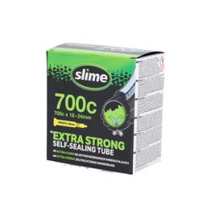 CHAMBRE A AIR VELO 700C (18 / 24-622) VP 48 MM SLIME EXTRA STRONG