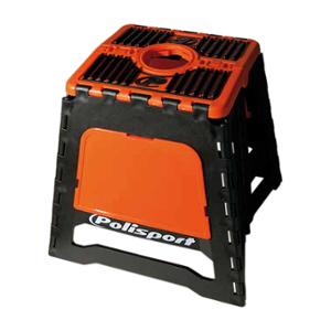 SUPPORT / BEQUILLE MOTO POLISPORT PLIABLE POUR STAND (MAINTENANCE) ORANGE CHARGE MAXI 250KG