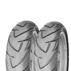 SPECIAL OFFER TYRE SET -MOTORCYCLE- 17 100/80 X 17 + 130/70 X 17 DELI SB128R SAMURAI  TL S