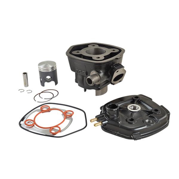 HAUT MOTEUR SCOOTER FONTE TOP PERF BLACK TROPHY ADAPT. NITRO / AEROX / SR50LC / F12LC / MACH G LC