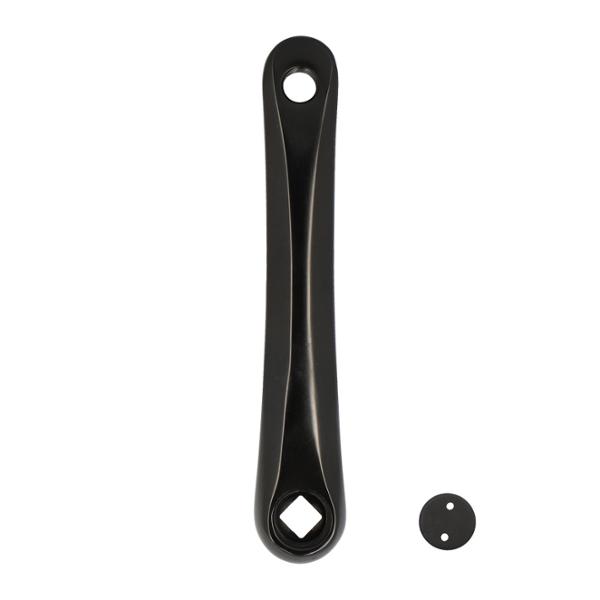 CRANK LEFT MTB L170 ALU BLACK (LARGE PROFILE)