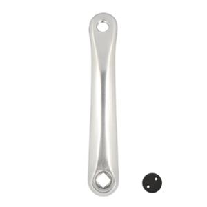 MANIVELLE GAUCHE VTT L175 ALU OPTIMIZ ARGENT (PROFIL LARGE)