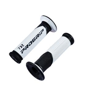 GRIPS PROGRIP 732    WHITE/BLACK    DOUBLE DENSITY     122mm    (PAIR)