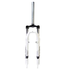 FOURCHE VTT 26" ZOOM 565 DMS BLANC 1"1 / 8 AHEAD SET ALU DEBT 100MM V-BRAKE / DISQUE