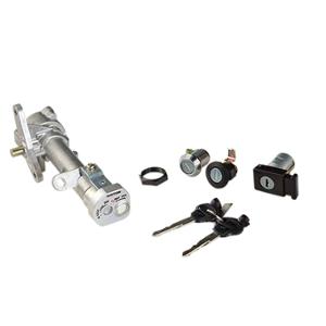 IGNITION SWITCH &  KEYS MAXI SCOOTER TEKNIX FOR 125 BURGMAN (+SADDLE LOCK + PETROL CAP)