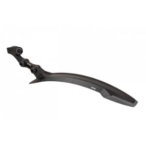 MUDGUARD MTB -REAR- 26"" ZEFAL DEFLECTOR RM60 PLUS BLACK ADJUSTABLE FIXES ON SADDLE STEM"