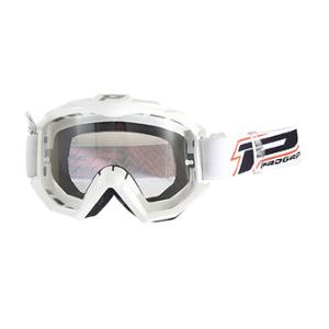 GOGGLES PROGRIP 3201 DUAL WHITE -SCREEN ANTI-SCRATCH/ANTI-UV