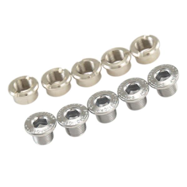 INTRAVIS  FIX. MONO PLATEAU PISTE FIXIE STRONG INOX  VIS ET CHEMINEE (X5)