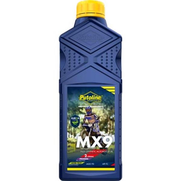 ENGINE OIL 2 STROKE PUTOLINE MX9 ESTER TECH 100% SYNTHESIS - 1 LITER