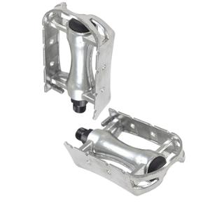 PEDAL ROAD/FIXIE OPTIMIZ ALU SILVER Ø9/16 (PAIR)