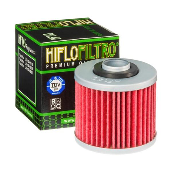 FILTRE A HUILE MOTO HIFLOFILTRO HF145 ADAPT. YAMAHA XT / XV / TDM / MT03 / RAPTOR (QUAD)