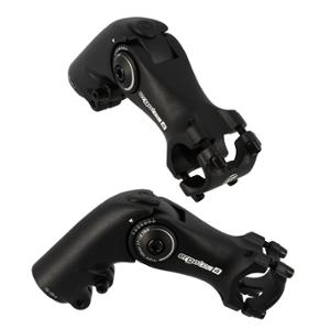 HANDLEBAR STEM ADJUSTABLE AHEAD SET 1''1/8 L90 ERGOTEC OCTOPUS AHEAD 50 ALU BLACK 0/+60° (HANDLEBAR 25.