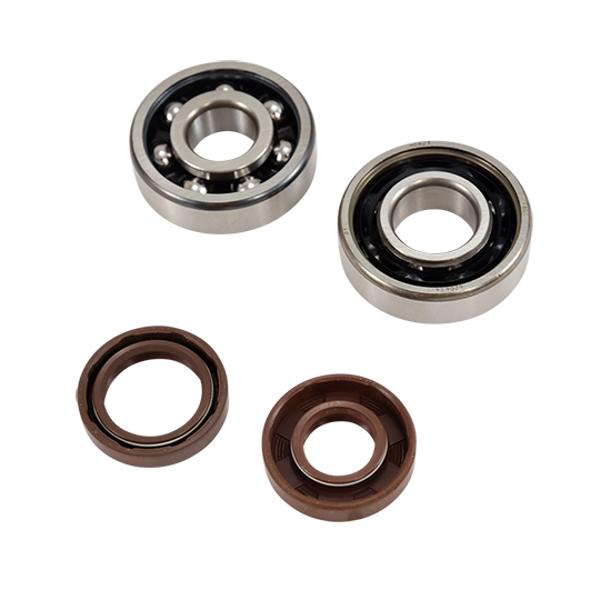 CRANKSHAFT BEARINGS & OIL SEALS DOPPLER FOR AM6 DOPPLER ORIGIN (6303 + 6204) FAG C4 POLYAMIDE