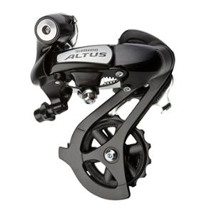 DERAILLEUR VTT AR SHIMANO ALTUS M310  7 / 8V. NOIR