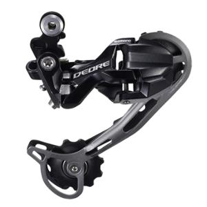 DERAILLEUR MTB REAR SHIMANO DEORE M592 SHADOW 9 SPEED BLACK BIG YOKE