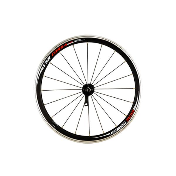 ROUE ROUTE 20'' AV BLOCAGE JUNIOR JANTE ALU ALEXRIMS VSR RACING NOIR (14-420)