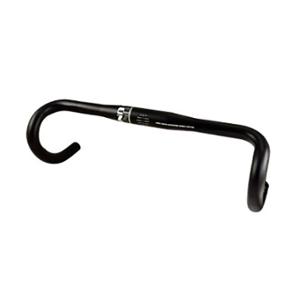 HANDLE BAR -ROAD- ALU Ø31.8  42 AXLE/AXLE (44 EXTERIOR) BLACK COMPACT DB (DEPTH 70mm/HEIGH