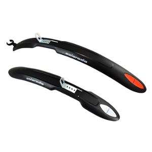 "GUARDABARROS MTB 26"""" POLISPORT COLORADO V-BRAKE CLIPS NEGRO (PR)"