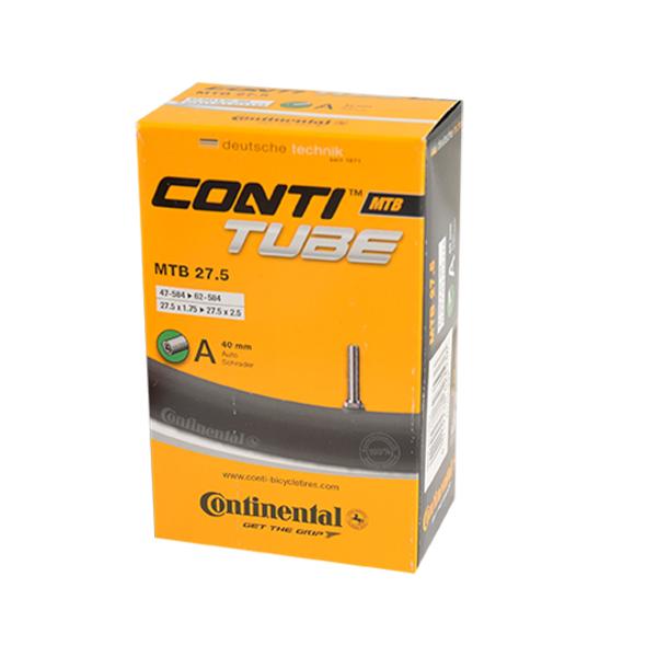 CHAMBRE A AIR VELO 27.5" X 1.75-2.50 (47 / 62-584) VS CONTINENTAL CONTITUBE