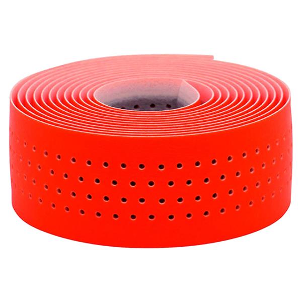 CINTA MANILLAR VELOX FLUO GRIP PERFORADO 2.5 ROJO - ESPESOR 2.5 MM